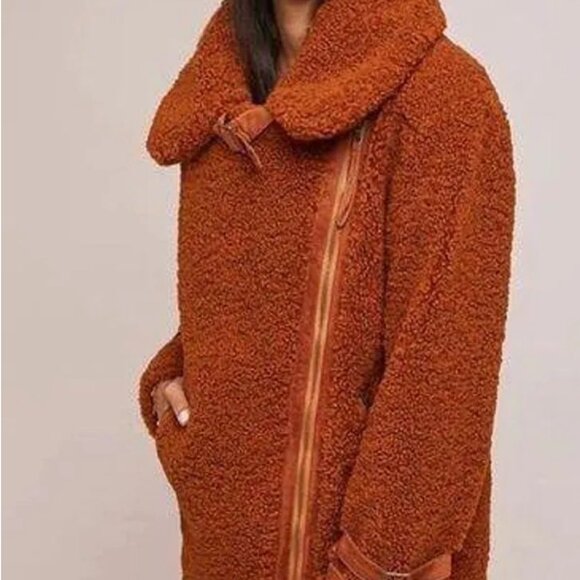 Anthropologie Marrakech Sherpa Jacket size xs - Picture 1 of 13